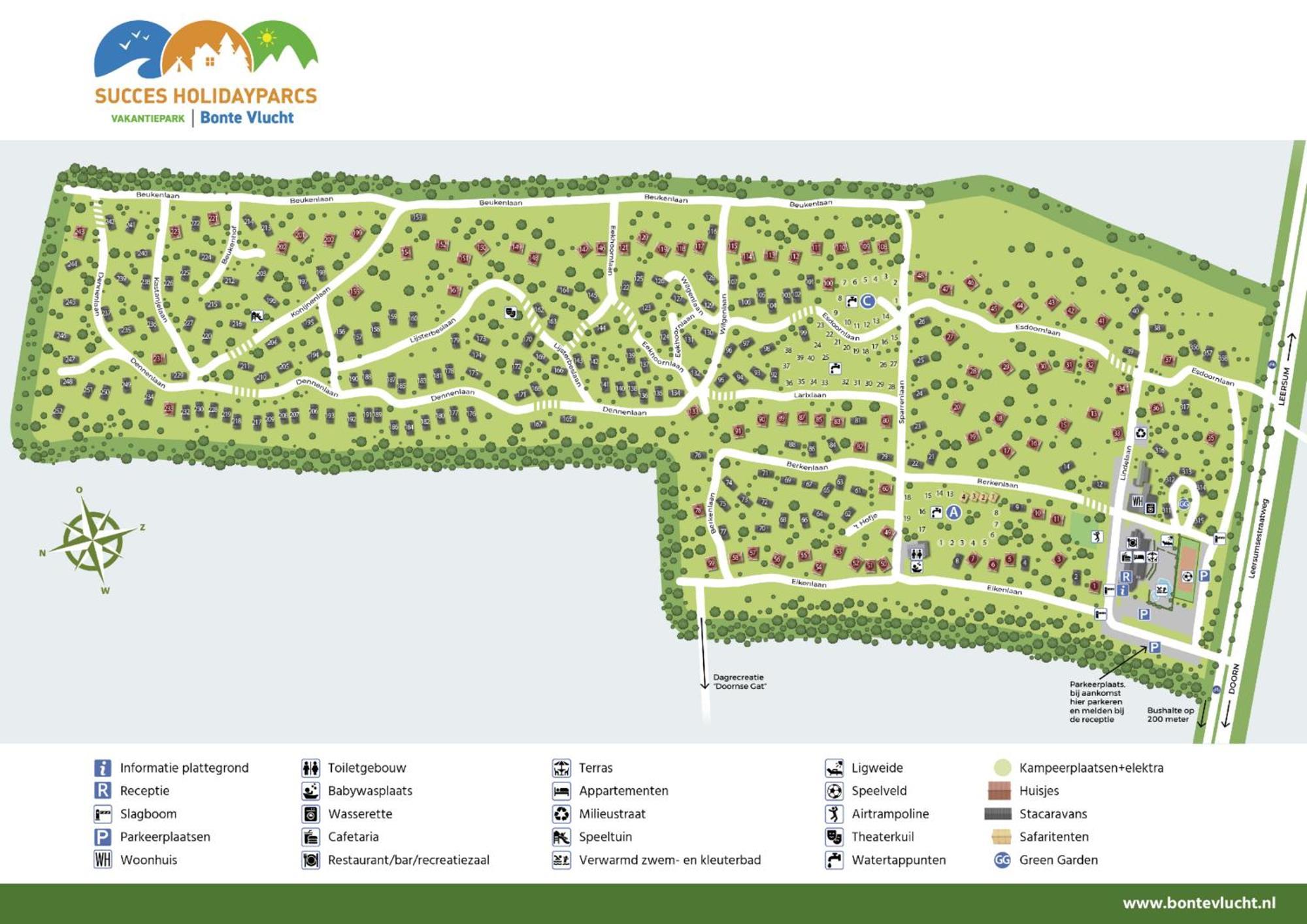 Vakantiepark Bonte Vlucht 多尔恩 外观 照片